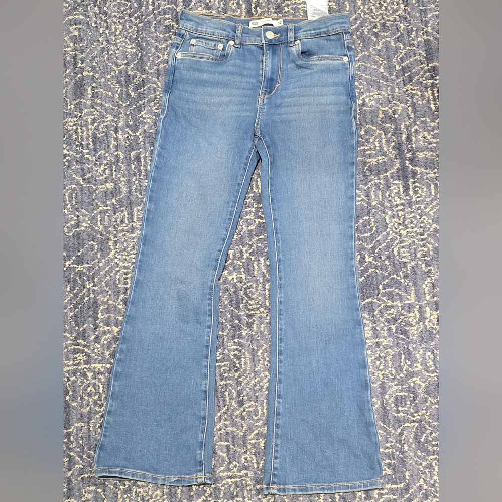 Girls Levis 726 Flare Jeans